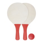 Mistra set na plážový tenis - červená