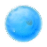 Relief tepelný polštářek - modrá