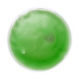 Relief tepelný polštářek - zelená