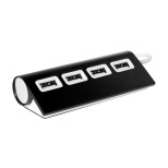 Wudge USB hub - černá