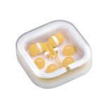 Clarin sluchátka - bílá