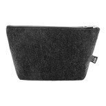 Refelt Beauty kosmetická taška z RPET - tmavě šedá