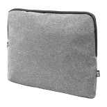 Reptop taška na notebook z RPET - šedá