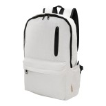 Recabak batoh z recyklovaného plátna - bílá