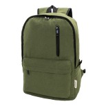Recabak batoh z recyklovaného plátna - zelená