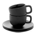 Caturra Plus sada šálků na cappuccino - černá