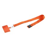 Revent Call RPET lanyard na mobil - oranžová