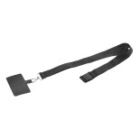 Revent Call RPET lanyard na mobil - černá