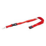 Revent Plus RPET lanyard - červená