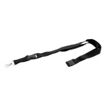 Revent Plus RPET lanyard - černá
