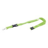 Revent Plus RPET lanyard - limetková zelená