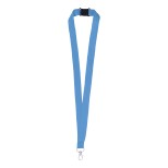 Revent RPET lanyard - světle modrá