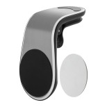 Magvent stojánek na mobil do auta - stříbrná