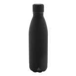 Refill Soft láhev z recyklované nerezové oceli - černá