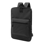 Slippu batoh na notebook RPET - černá