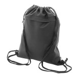 Pudrow RPET vak se stahovací šňůrkou - černá