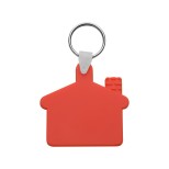 Cottage přívěšek na klíče - červená