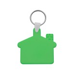 Cottage přívěšek na klíče - zelená