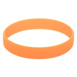 Wristy silikonový náramek - oranžová
