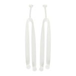 CreaPlaya plážové žabky na zakázku - pásek - bílá