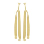 CreaPlaya plážové žabky na zakázku - pásek - žlutá