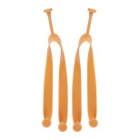 CreaPlaya plážové žabky na zakázku - pásek - oranžová