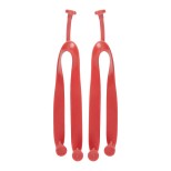 CreaPlaya plážové žabky na zakázku - pásek - červená