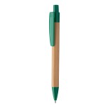 Colothic bambusové kuličkové pero - zelená