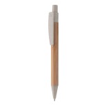 Boothic bambusové kuličkové pero - béžová