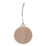 Rosvik vánoční ozdoba, koule - přírodní