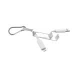 Cappy USB nabíjecí kabel - stříbrná