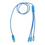 Ralong USB nabíjecí kabel - modrá