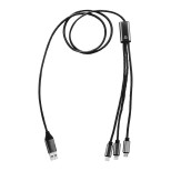 Ralong USB nabíjecí kabel - černá