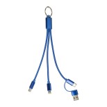 Rafob nabíjecí kabel s přívěškem na klíče - modrá