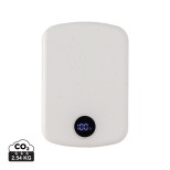 Magnetická powerbanka 5000mAh MagBoost z RCS recykl. plastu - bílá
