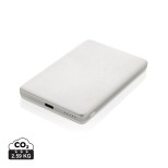 Magnetická powerbanka Orion 5000mAh 5W z RCS hliníku - stříbrná