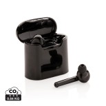 Skutečně bezdrátová sluchátka Liberty v nabíjecí krabičce - černá