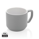 Moderní keramický hrnek 350ml - šedá