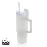 Termohrnek s madlem Tana 750ml z RCS recykl. plastu - bílá