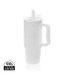 Netekoucí termohrnek Embrace z RCS nerezové oceli 900 ml - bílá
