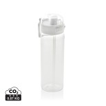 Sportovní láhev na vodu SipnLock z RCS RPET 800 ml - bílá