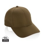 6 dílná sportovní kšiltovka Impact z 280g rec. bavlny AWARE™ - zelená