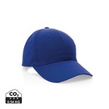 6 dílná kšiltovka Impact ze 190g recyklované bavlny AWARE™ - modrá