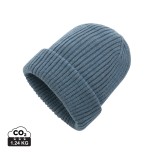 Dvojitě pletená beanie čepice Impact z Polylana® AWARE™ - Sage blue