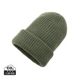 Dvojitě pletená beanie čepice Impact z Polylana® AWARE™ - zelená