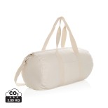 Nebarvená víkendová taška Impact z 285g rec. canvas AWARE™ - off white