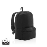Nebarvený batoh Impact z 285g recykl. canvas AWARE™ - černá