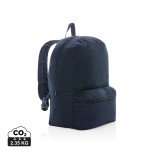 Nebarvený batoh Impact z 285g recykl. canvas AWARE™ - námořní modř