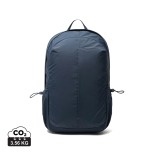 Batoh Urban KENTO z RCS recykl. nylonu s předním zipem - námořní modř