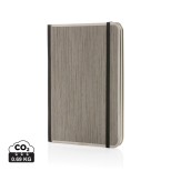 Zápisník A5 Treeline s dřevěným obalem - šedá